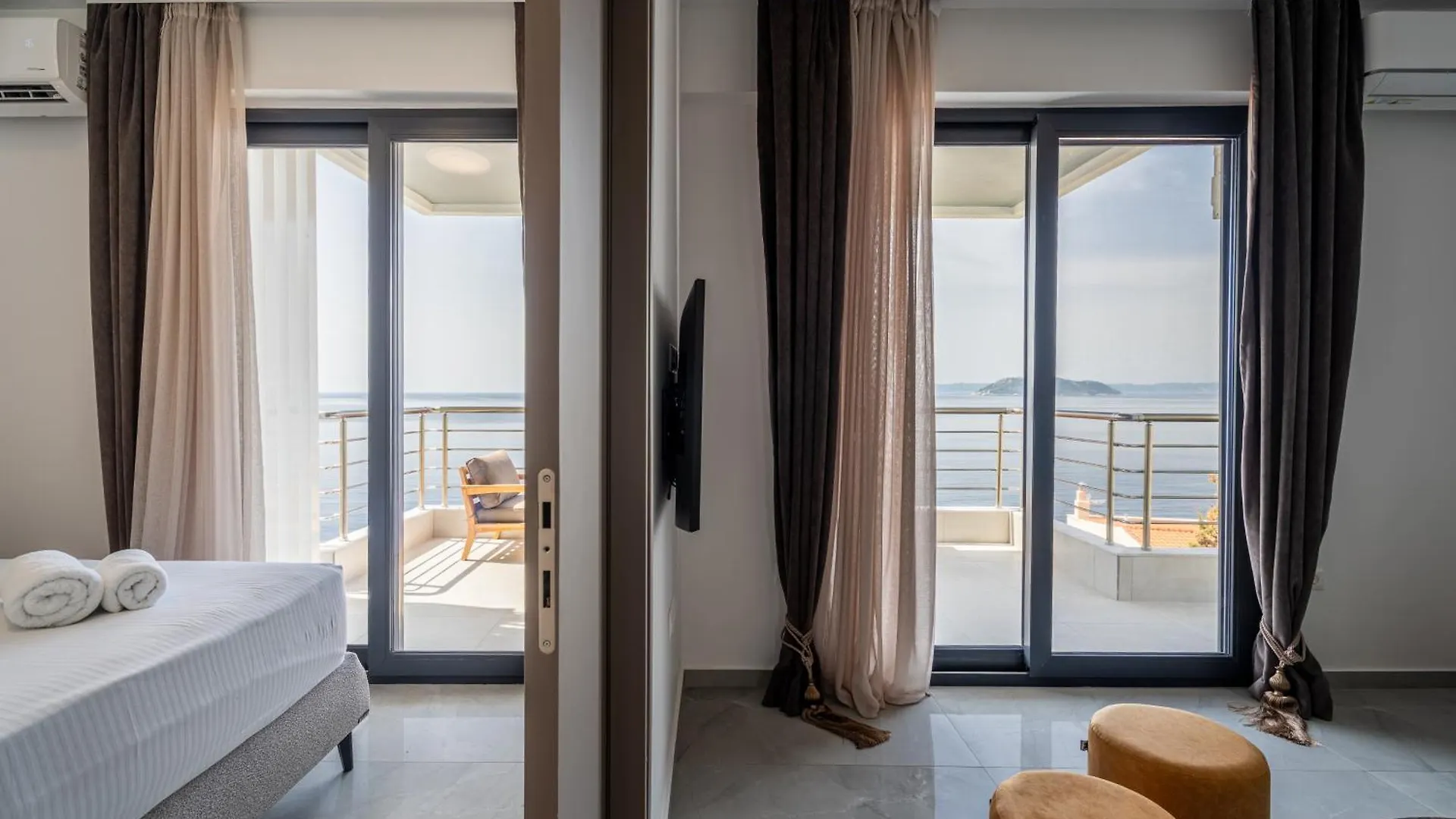 Sithoniars Wave & Wind Luxury Apartment With Infinity Sea View Neos Marmaras Greece